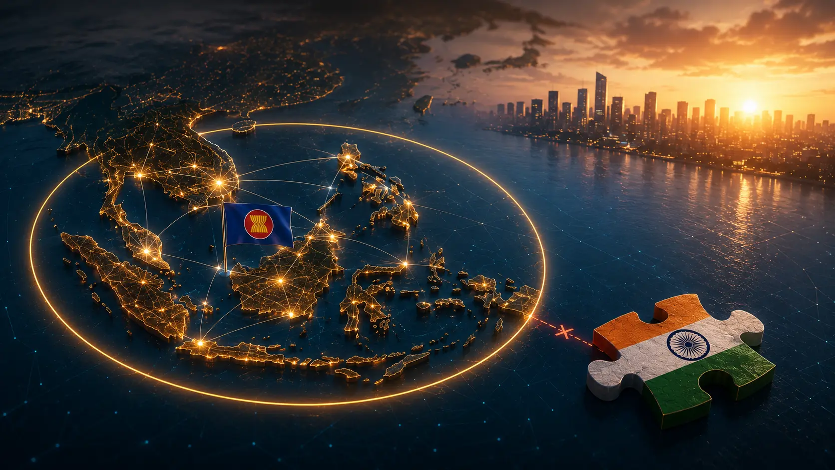 ASEAN Is Building the World's First Digital Economy Rulebook. India Isn't in It