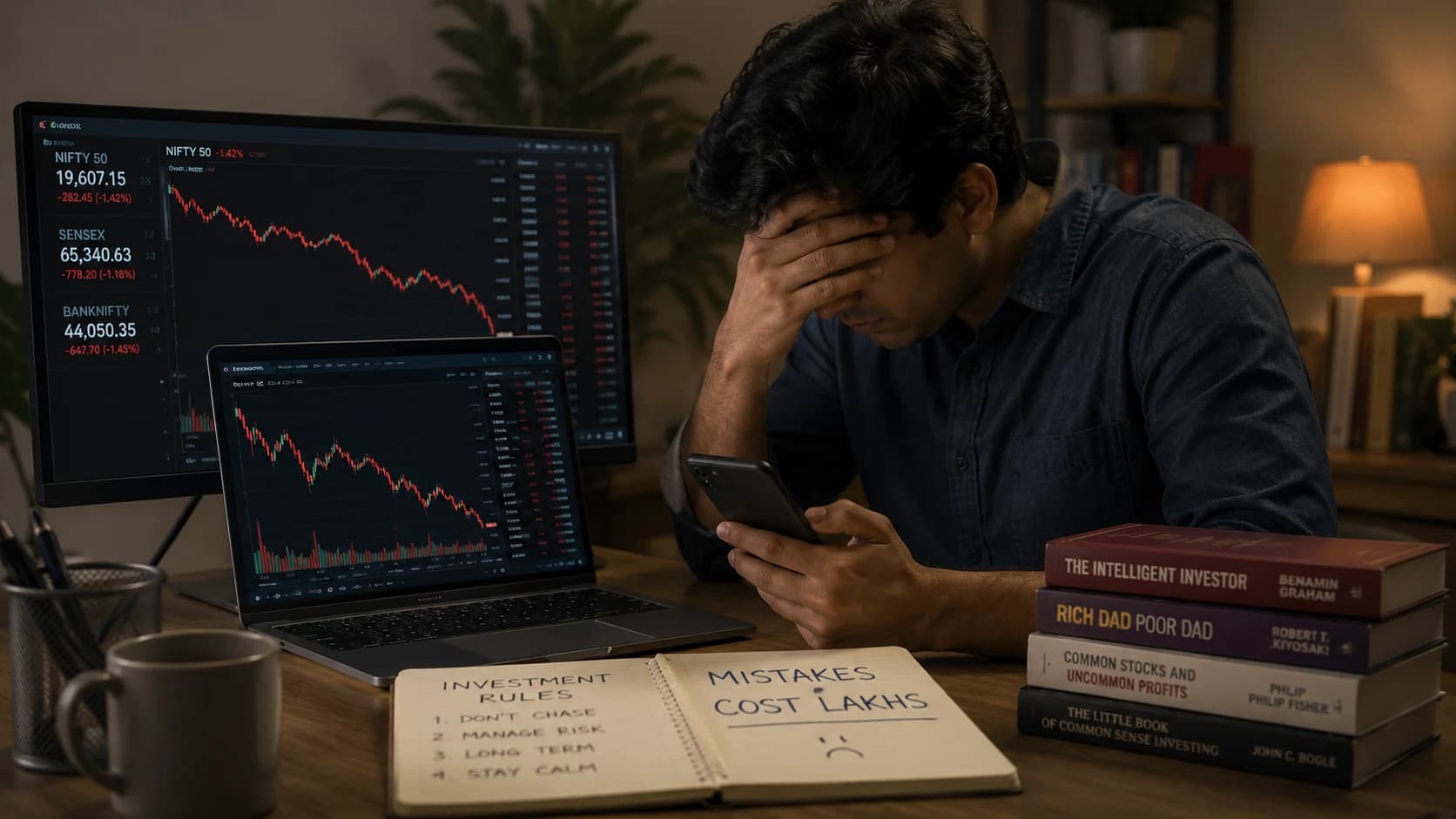 10 Investing Mistakes That Cost Beginners Lakhs