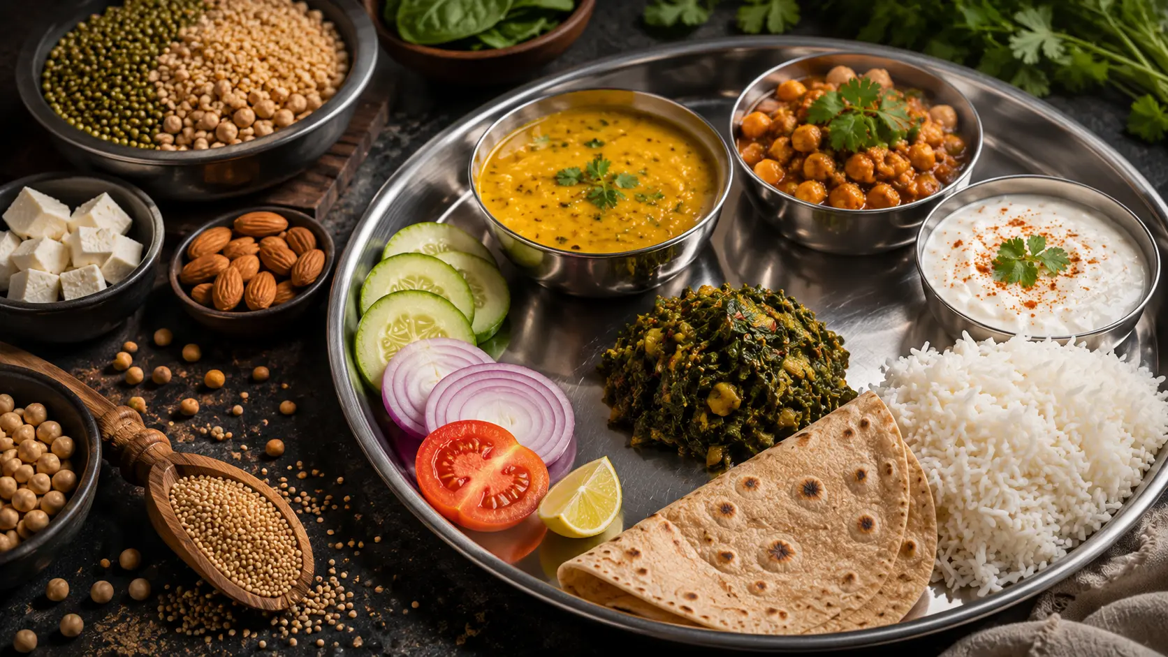 84% of Indian Vegetarians Are Protein Deficient. Here's What Your Thali Is Missing